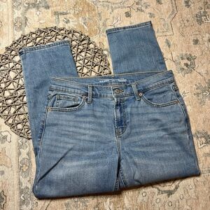 Old Navy Women's Light Blue mid rise boyfriend Jeans